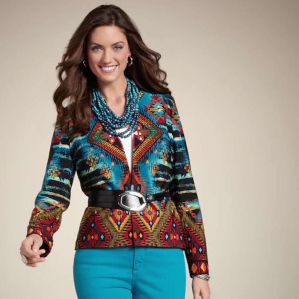 Chicos Magnificent Kaila Jacket, size 1.